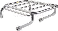 Kedo Mini Pannier Rack, Stainless Steel, Blank, Wrenchmonkees / GibbonSlap style, including mounting material, size 245x180mm | WM0010
