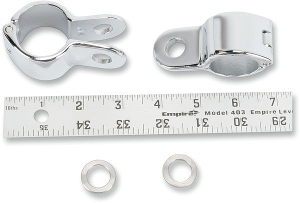 KURYAKYN MAGNUM QUICK CLAMPS 1 1/4" CHROME | 1000