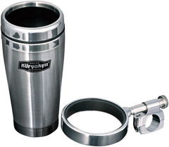 KURYAKYN UNIVERSAL DRINK HOLDER WITH STAINLESS CUP 1" CHROME | 1464