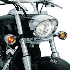 KURYAKYN DEEP DISH BEZELS WITH SMOKE LENSES AND AMBER BULBS | 2270