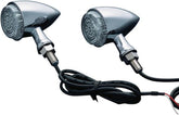 KURYAKYN TORPEDO LIGHTS RUN-TURN-BRAKE CHROME | 2507
