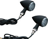 KURYAKYN TORPEDO LIGHTS RUN-TURN-BRAKE MATTE BLACK | 2509