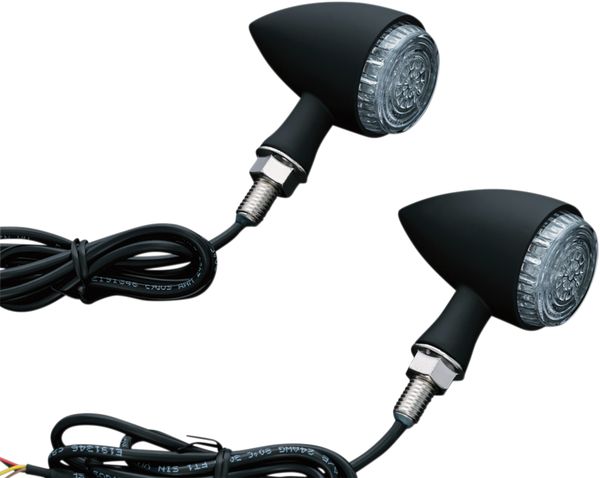 KURYAKYN TORPEDO INDICATOR LIGHTS TURN ONLY BLACK | 2510