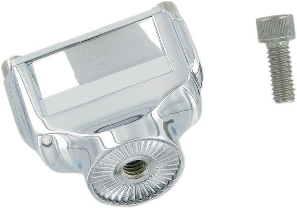 KURYAKYN MOUNT CLAMP FOR SIDE LICENSE PLATE HOLDERS HD CHROME | 3186