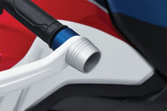 KURYAKYN Silver Africa Twin Handlebar End Sliders | 3828