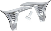 KURYAKYN LOUVERED CHROME BATTERY BOX COVERS | 3913