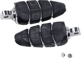 KURYAKYN FOOTPEGS KINETIC WITH MALE MOUNT ADAPTERS CHROME | 4316