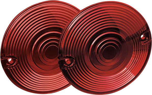 KURYAKYN REPLACEMENT LENSES FOR STOCK TURN SIGNALS RED | 4996