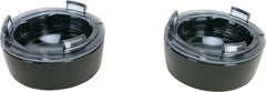 KURYAKYN DEEP DISH BEZELS FOR BULLET TURN SIGNALS SMOKE LENS BLACK BEZEL | 5480