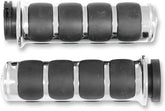 KURYAKYN ISO-GRIPS FOR DUAL CABLE THROTTLE CHROME | 6205