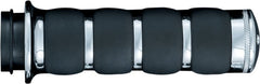 KURYAKYN ISO-GRIPS FOR ELECTRONIC THROTTLE CHROME | 6227