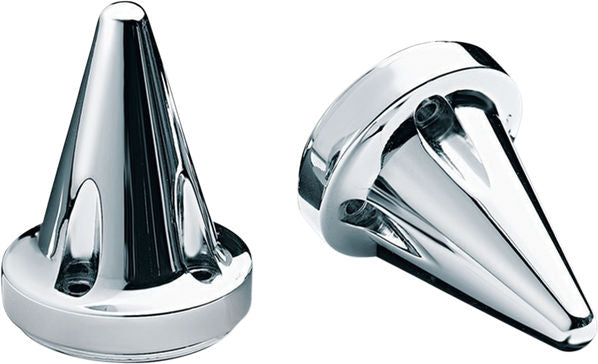 KURYAKYN HANDLEBAR END CAP STILETO CHROME | 6249
