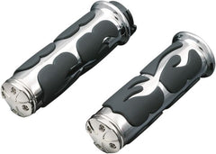 KURYAKYN ISO-FLAME GRIPS FOR DUAL CABLE THROTTLE | 6260