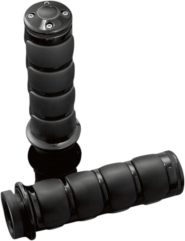 KURYAKYN ISO-GRIPS FOR DUAL CABLE THROTTLE BLACK | 6320