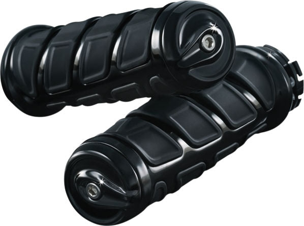 KURYAKYN GRIPS KINETIC FOR 7/8" BARS BLACK | 6368