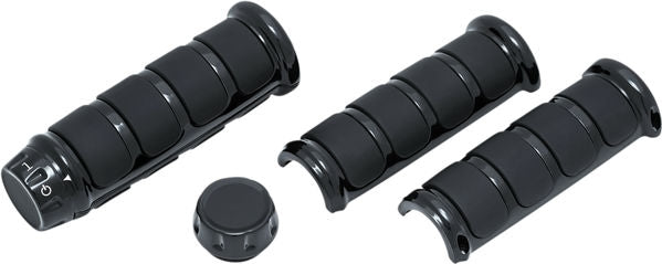 KURYAKYN GRIP ISO 3 PIECE 10+FL BK | 6781