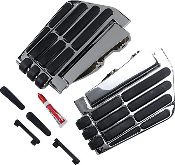 KURYAKYN PASSENGER FLOORBOARD TRANSFORMER CHROME | 7006