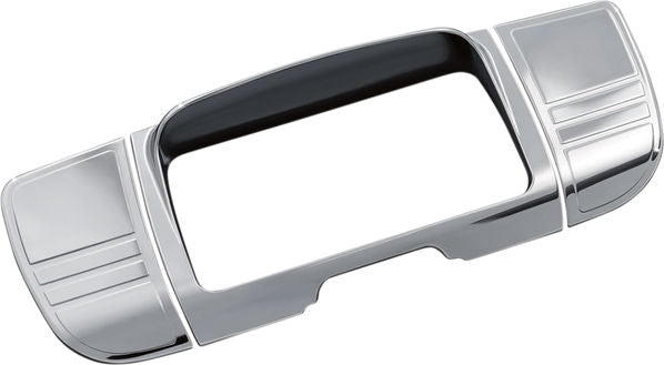 KURYAKYN DELUXE STEREO TRIM TRI-LINE KIT CHROME | 7240
