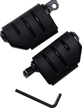 KURYAKYN TRIDENT DUALLY PEGS MALE-MOUNT BLACK | 7562