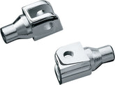 KURYAKYN TAPERED PEG ADAPTERS FOR CAN-AM HONDA & SUZUKI CHROME | 7939