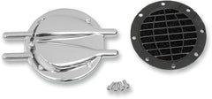 KURYAKYN STINGER VENTED TRAP DOOR FOR HYPERCHARGERS CHROME | 8498
