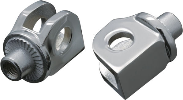 KURYAKYN SPLINED PEG ADAPTERS FOR CAN-AM HONDA & SUZUKI CHROME | 8808