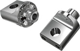 KURYAKYN NON-PIVOTING SPLINED MALE MOUNT ADAPTERS CHROME | 8883