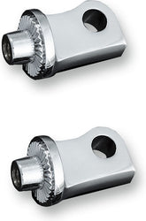 KURYAKYN SPLINED PEG ADAPTERS FOR XL CHROME | 8884