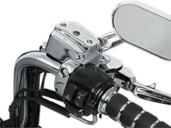 KURYAKYN CHROME BRAKE & CLUTCH CONTROL DRESS-UP KIT HD F/DUAL DISC | 9119