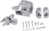 KURYAKYN CHROME BRAKE & CLUTCH CONTROL DRESS-UP KIT HD F/DUAL DISC | 9119