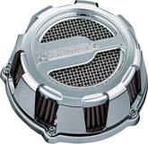 KURYAKYN ECE COMPLIANT CRUSHER MAVERICK AIR CLEANER CHROME | 9654