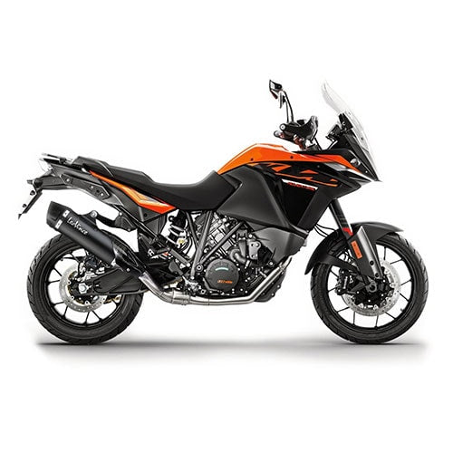 Leovince NERO SLIP-ON, STAINLESS STEEL, CARBON FIBER End Cap Ece-Approved for KTM 1090 ADVENTURE/R (2017-2019) | 14045