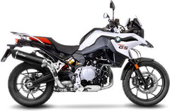 Leovince NERO SLIP-ON, STAINLESS STEEL, CARBON FIBER End Cap Ece-Approved for BMW F 750 GS (2018-2019) | 14055
