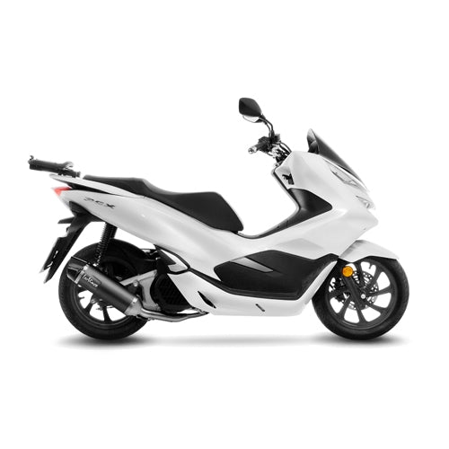 LEOVINCE SBK NERO HONDA PCX 125 INOX with catalyst ECE/EU-APPROVED STAINLESS STEEL FULL SYSTEM | 14062K