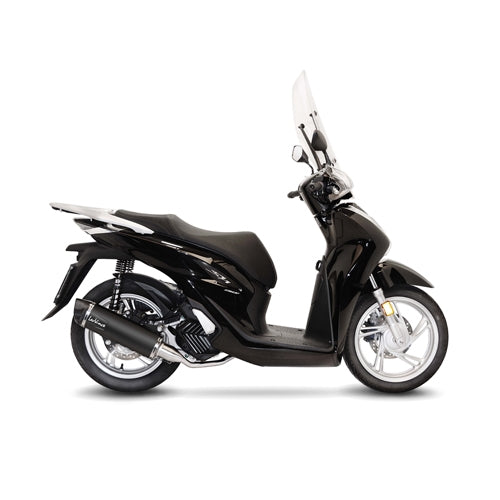 LEOVINCE SBK NERO 1/1 HONDA SH125i INOX with catalyst ECE/EU-APPROVED STAINLESS STEEL FULL SYSTEM | 14068K