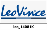 LEOVINCE SBK NERO HONDA PCX 125 INOX with catalyst ECE/EU-APPROVED | 14081K