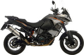 Leovince LV ONE EVO SLIP-ON, STAINLESS STEEL, CARBON FIBER End Cap E*-Approved for KTM 1050 ADVENTURE (2015-2016) | 14159E