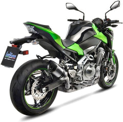 Leovince LV PRO SLIP-ON, STAINLESS STEEL, CARBON FIBER End Cap Ece-Approved for KAWASAKI Z 900 (2017-2019) | 14171E