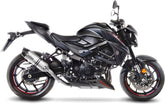 Leovince LV ONE EVO SLIP-ON, STAINLESS STEEL, CARBON FIBER End Cap Ece-Approved for SUZUKI GSX-S 750/Z ABS (2017-2019) | 14175E