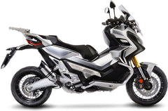 Leovince LV PRO SLIP-ON, STAINLESS STEEL, CARBON FIBER End Cap Ece-Approved for HONDA X-ADV (2017-2019) | 14193E