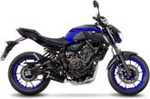 Leovince LV ONE EVO FULL SYSTEM2/1, CARBON FIBER, CARBON FIBER End Cap Ece/Eu-Approved for YAMAHA MT-07/FZ-07 (2017-2019) | 14252EK