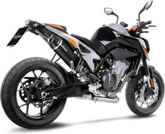Leovince LV ONE EVO SLIP-ON, CARBON FIBER, CARBON FIBER End Cap Ece-Approved for KTM 790 DUKE (2018-2019) | 14254E