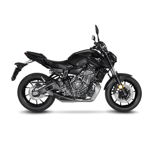 LEOVINCE SBK ADDITIONAL SLIP-ON YAMAHA MT-07/TRACER STAINLESS STEEL | 14290