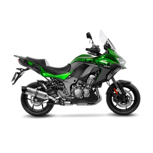 LEOVINCE SBK LV ONE EVO KAWASAKI VERSYS 1000 INOX ECE-APPROVED STAINLESS STEEL SLIP-ON | 14304E
