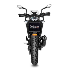 LEOVINCE SBK LV ONE EVO BLACK KTM 390 ADVENTURE INOX ECE-APPROVED STAINLESS STEEL SLIP-ON | 14346EB