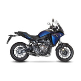 LEOVINCE SBK LV ONE EVO BLACK 2/1 YAMAHA TRACER 7/GT INOX with catalyst ECE/EU-APPROVED STAINLESS STEEL FULL SYSTEM | 14349EBK