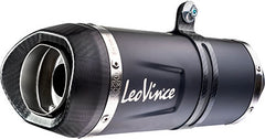 Leovince Full System Exhaust Sbk LV One Evo Black 2/1 Yamaha MT-07 / XSR 700/Xtribute / YZF-R 7 Inox | 14360EBU