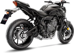 Leovince Full System Exhaust Sbk LV One Evo 2/1 Yamaha MT-07 / XSR 700/Xtribute / YZF-R 7 Inox | 14360EU