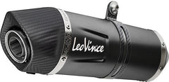 Leovince Full System Exhaust Sbk LV One Evo Black 1/1 Yamaha MT-125 / XSR 125 / YZF-R125 Inox | 14365EBU