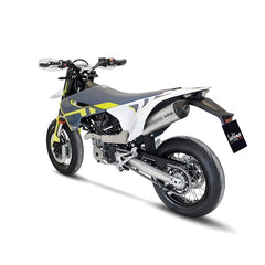 LEOVINCE SBK LV ONE EVO HUSQVARNA 701 SUPERMOTO/ENDURO/ENDURO LR INOX with catalyst ECE/EU-APPROVED STAINLESS STEEL SLIP-ON | 14367EK
